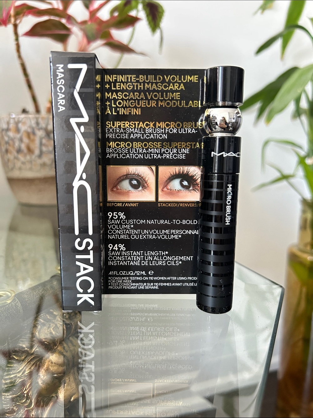 MAC Stack Micro Brush Lengthening & Volumizing